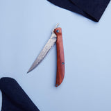 Hikari Folding Steak Knife, Damascus Blade