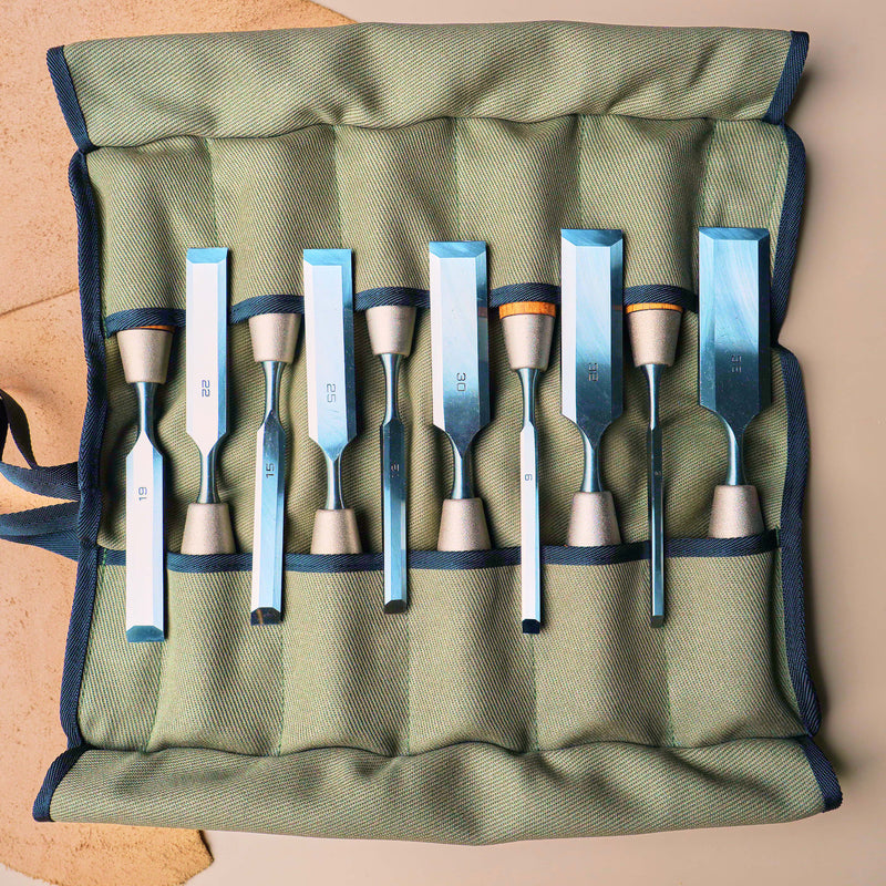Hybrid Chisels 10pc Set - with Micro Bevel