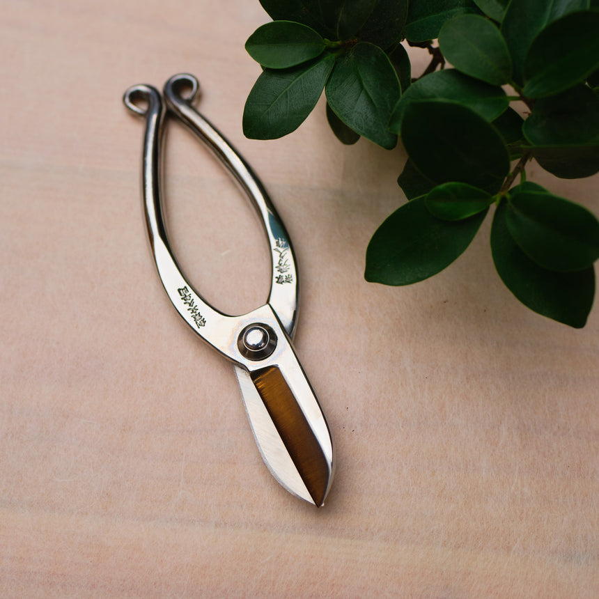 Handmade Japanese Stainless Steel Ikebana Shears