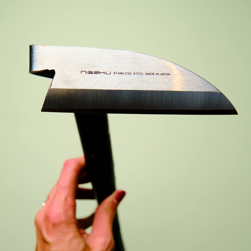 Japanese Stainless Steel Flat Blade Sickle