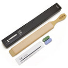 Suehiro Dual sided Leather Strop & Polish Kit (Long)