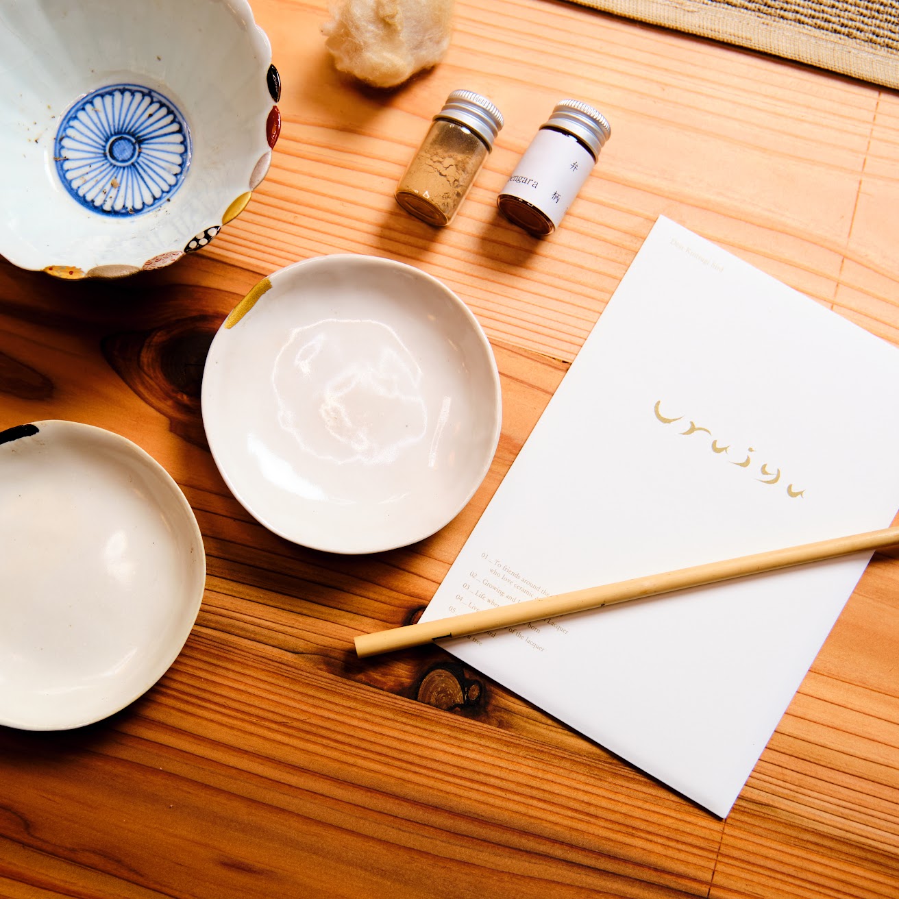 Kintsugi Workshop - Chipping
