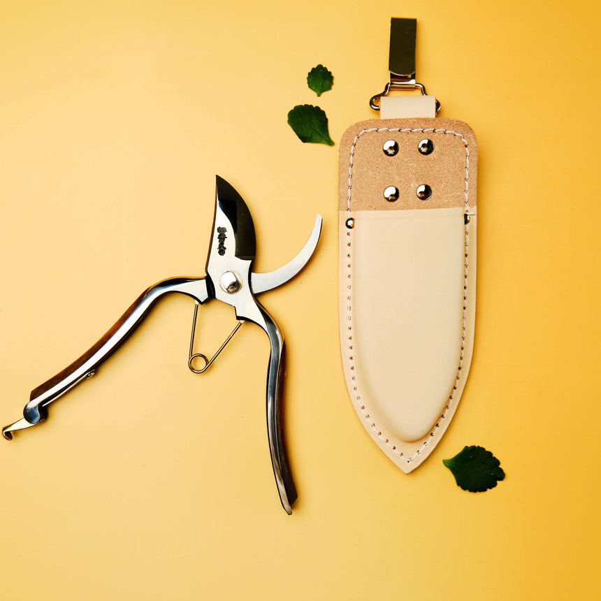 Leather Holster for Gardening Shears