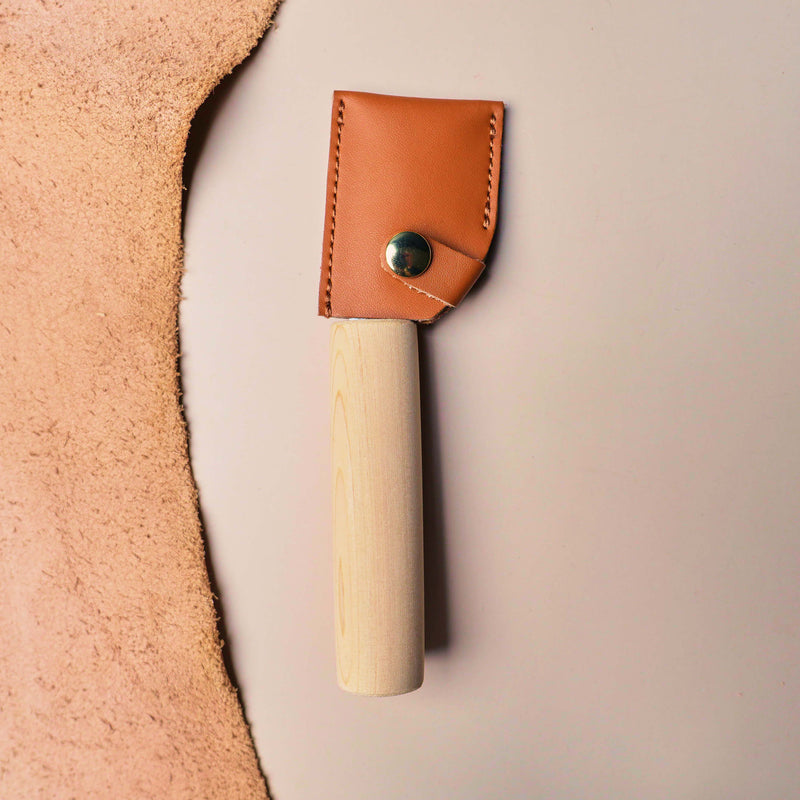 Leather Knife - 36mm - Flat