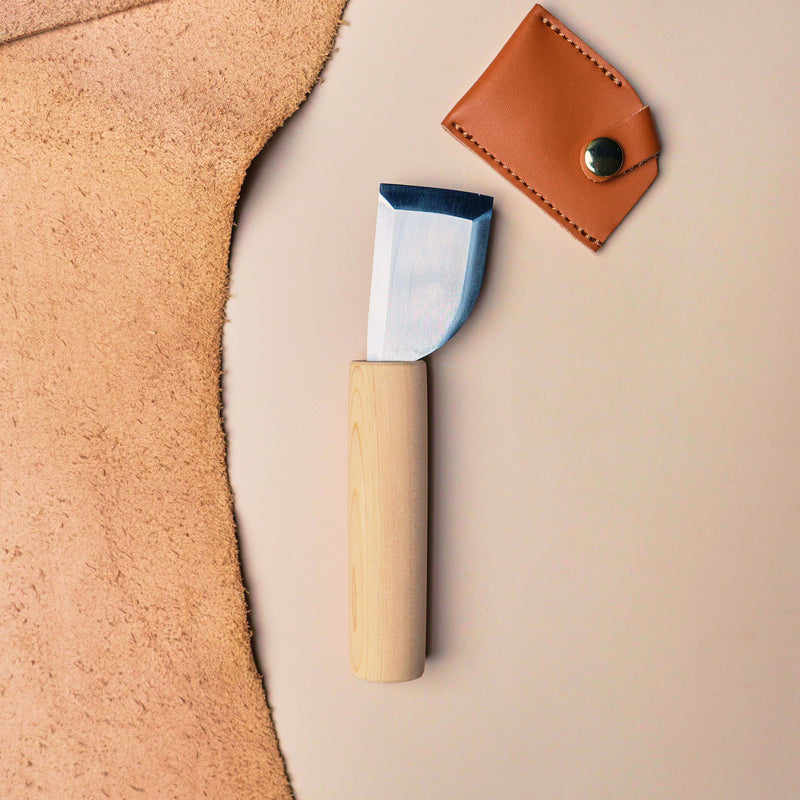 Leather Knife - 36mm - Flat