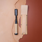 Leather chisel holster - 30mm