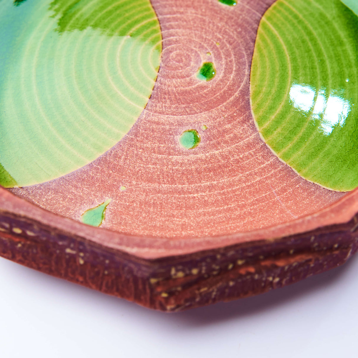 Lily Pad Round Ikebana Vase