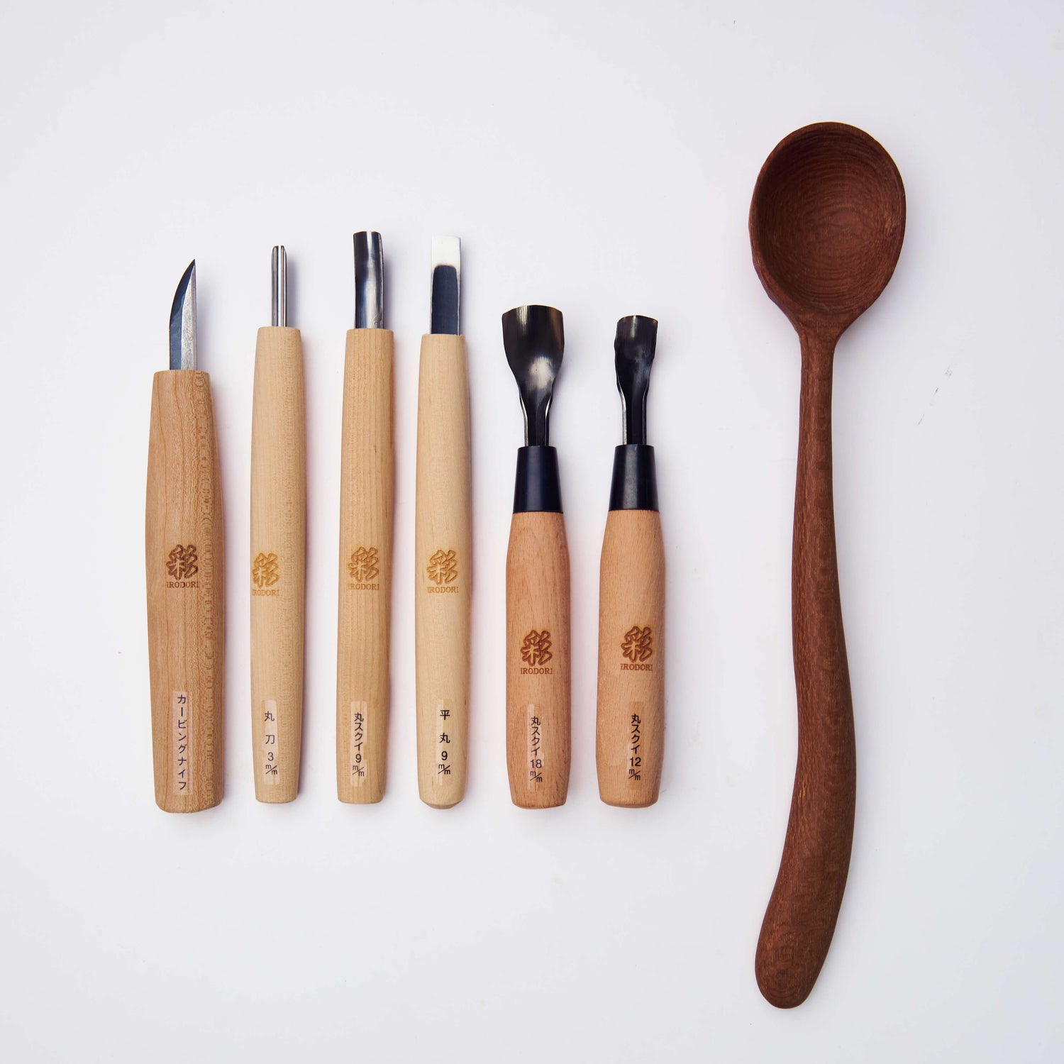 Spoon Carver's 6pc Essential Toolkit