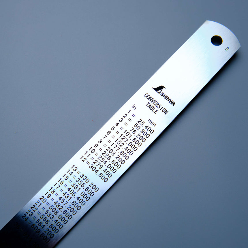 100cm Hard Chrome Finish Stainless Steel Rule