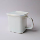 Noda Horo Enamel Square Storage Container with handle