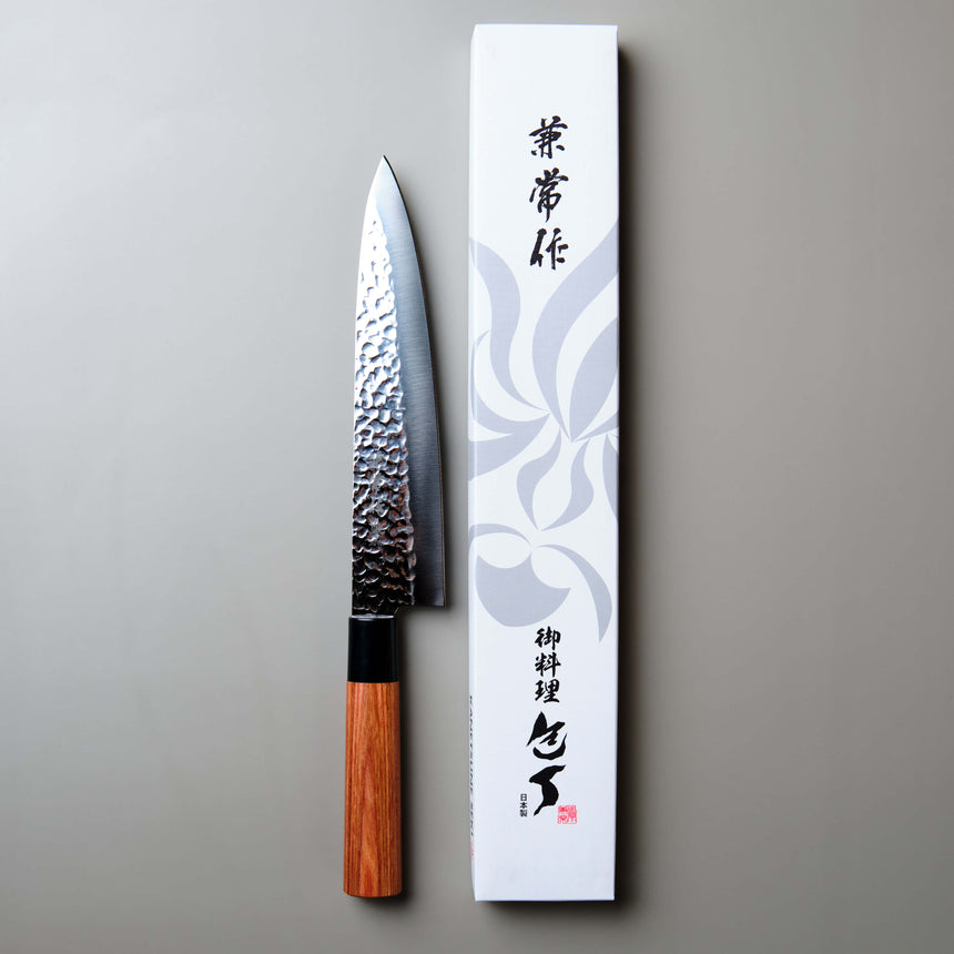Kanetsune Tsuchime Gyuto Knife - 210mm