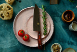Polished Chef's Knife - Santoku - 180mm
