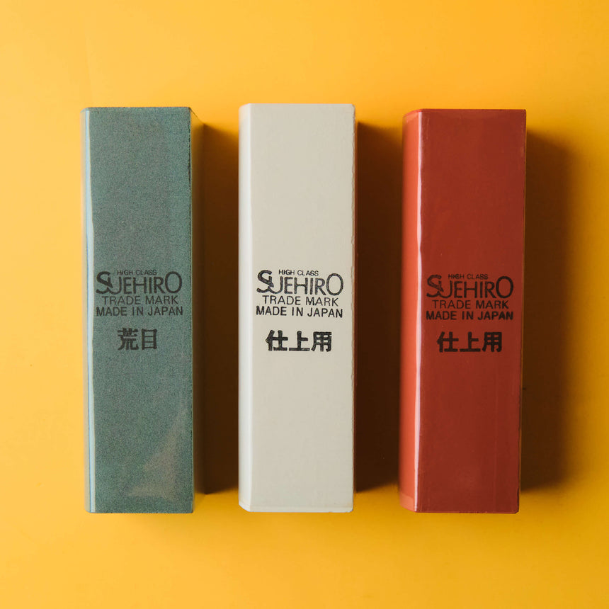 Radiused Whetstone for Gardening Tools