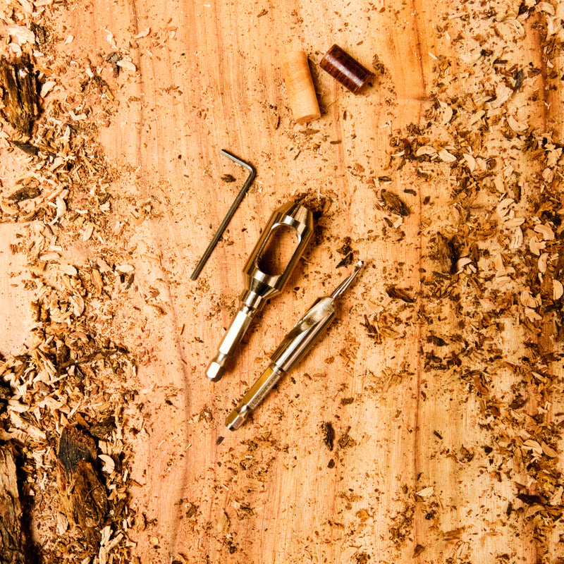 Star-M Carbon Steel, Countersink and Plug Cutter Set