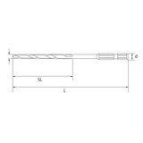 Star-M HCS Taper Point Bit