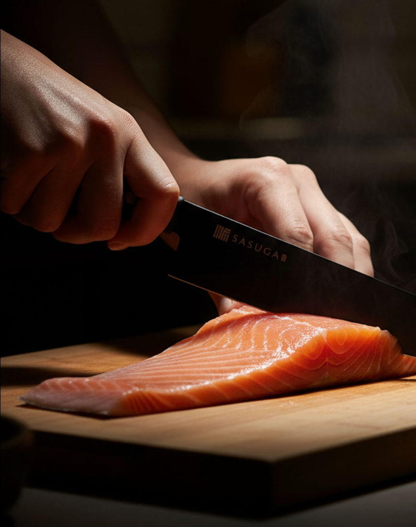 Japanese Santoku Chef Knife - 170mm