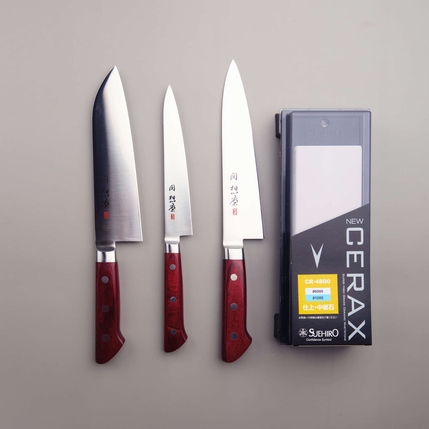 Seki Souma Trio & Whetstone Set