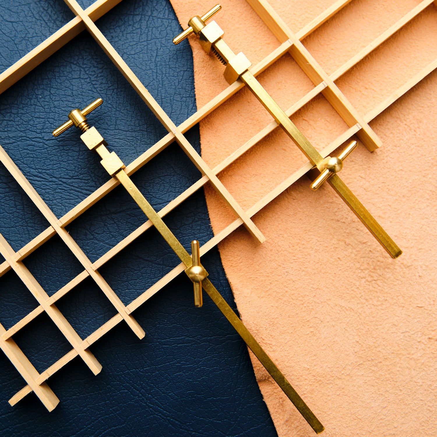 Hatagane Solid Brass Clamps 6 Piece Set