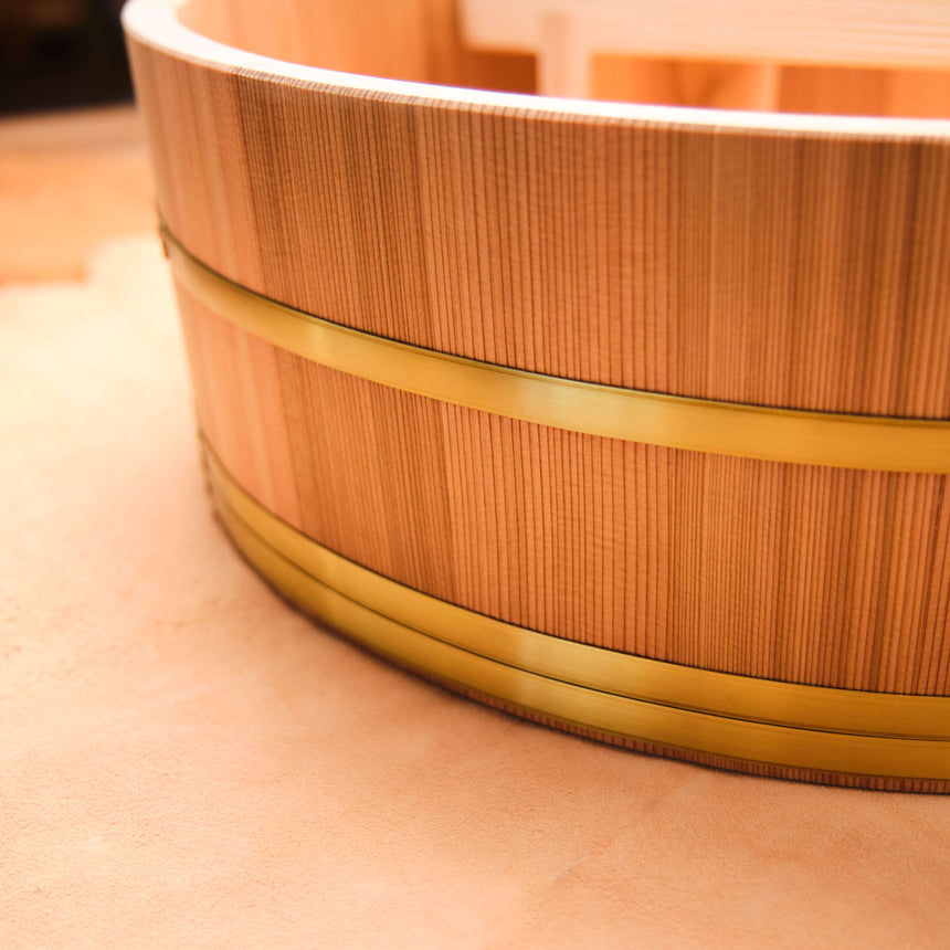 Handcrafted Wooden Buckets for Sharpening