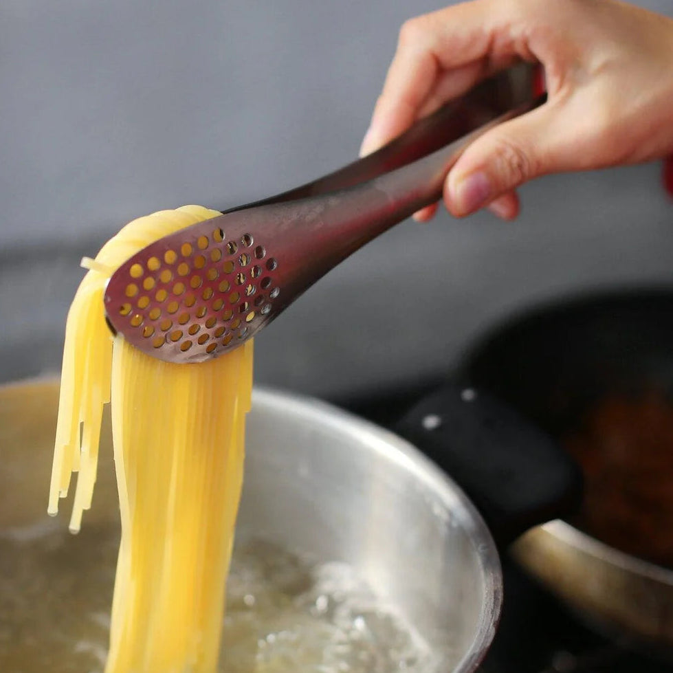 Sori Yanagi Stainless Steel Perforated Tongs