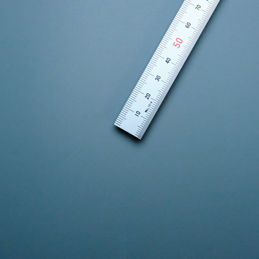 15cm Hard Chrome Finish Stainless Steel Rule