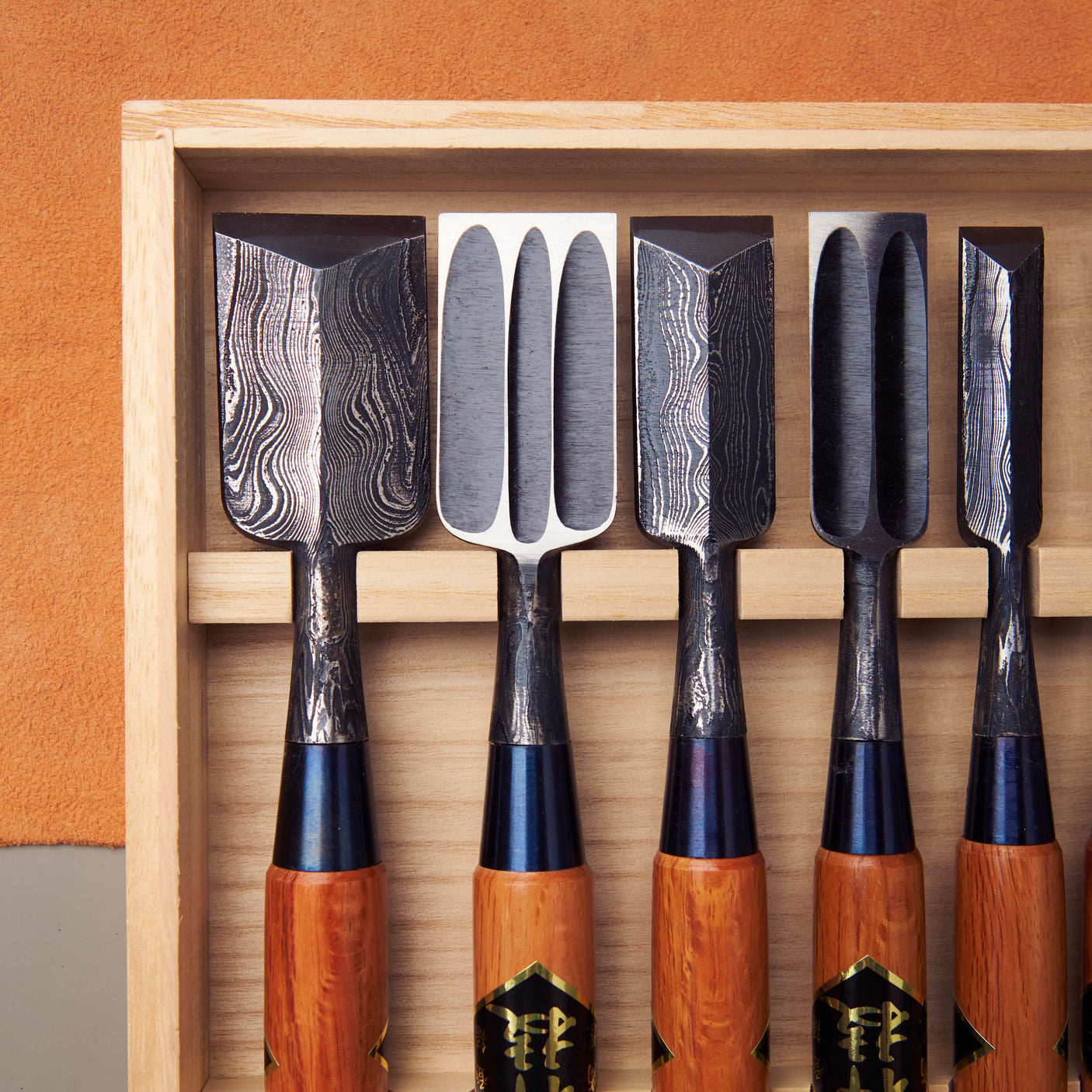 Suminagashi Shinogi Chisels - 10pc set