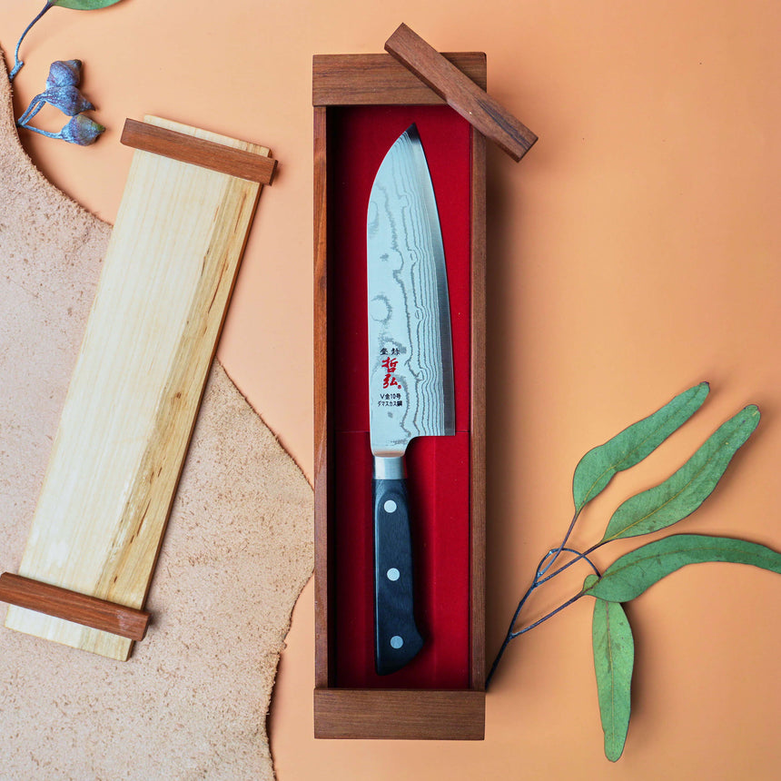 Handmade Wooden Knife Box - Medium