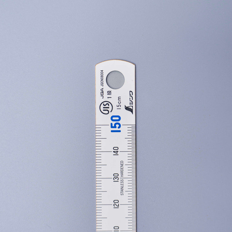 TOUGH WHITE Stainless Steel Rule