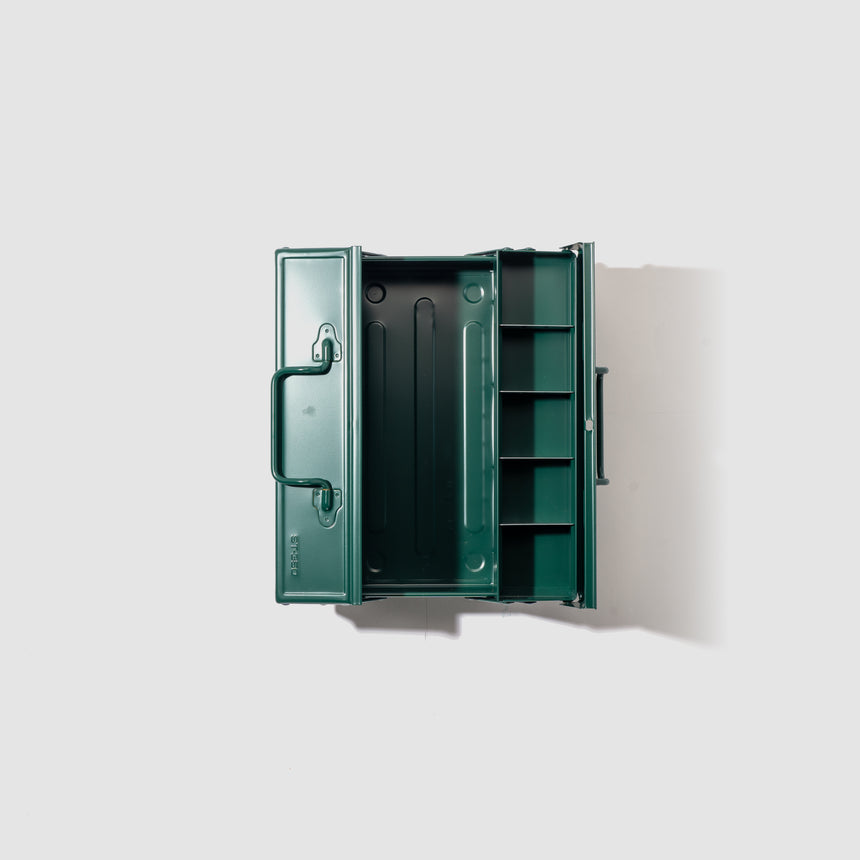 TOYO Cantilever Toolbox ST-350 AG (Antique Green)