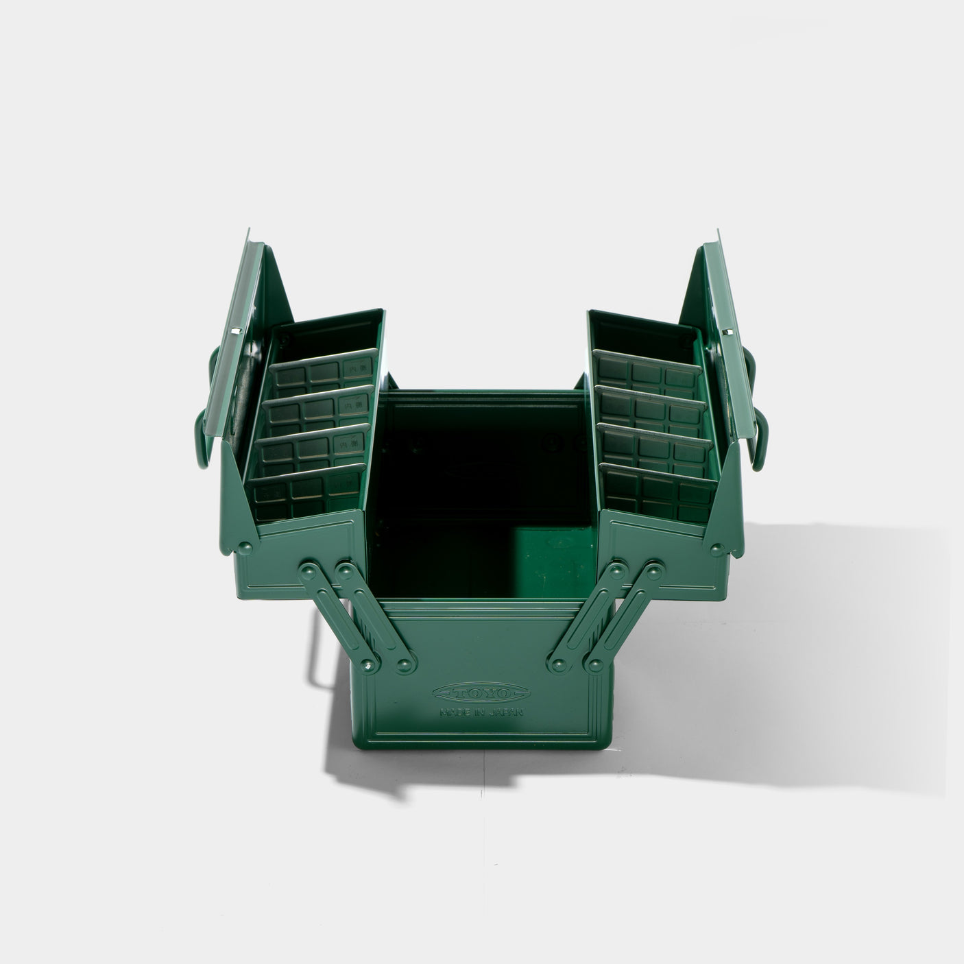 TOYO Cantilever Toolbox ST-350 AG (Antique Green)