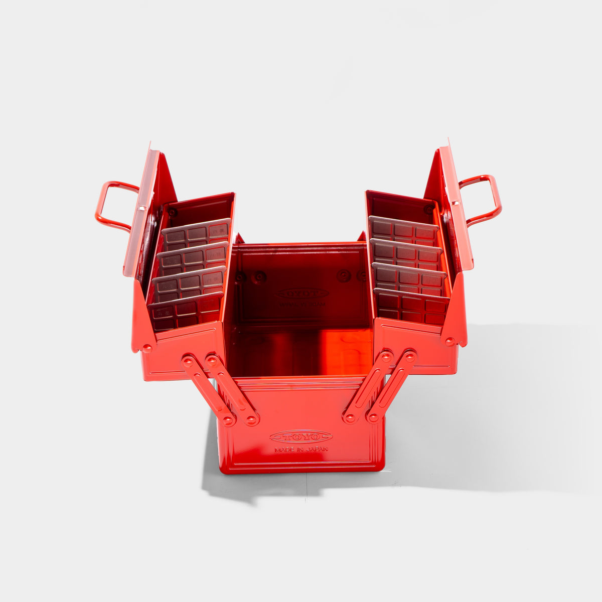 TOYO Cantilever Toolbox ST-350 R (Red)