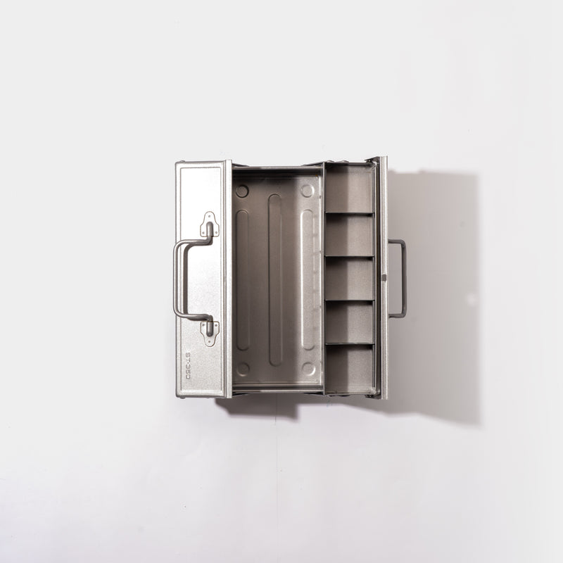 TOYO Cantilever Toolbox ST-350 SV (Silver)