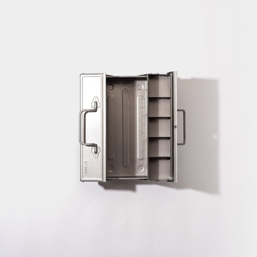 TOYO Cantilever Toolbox ST-350 SV (Silver)
