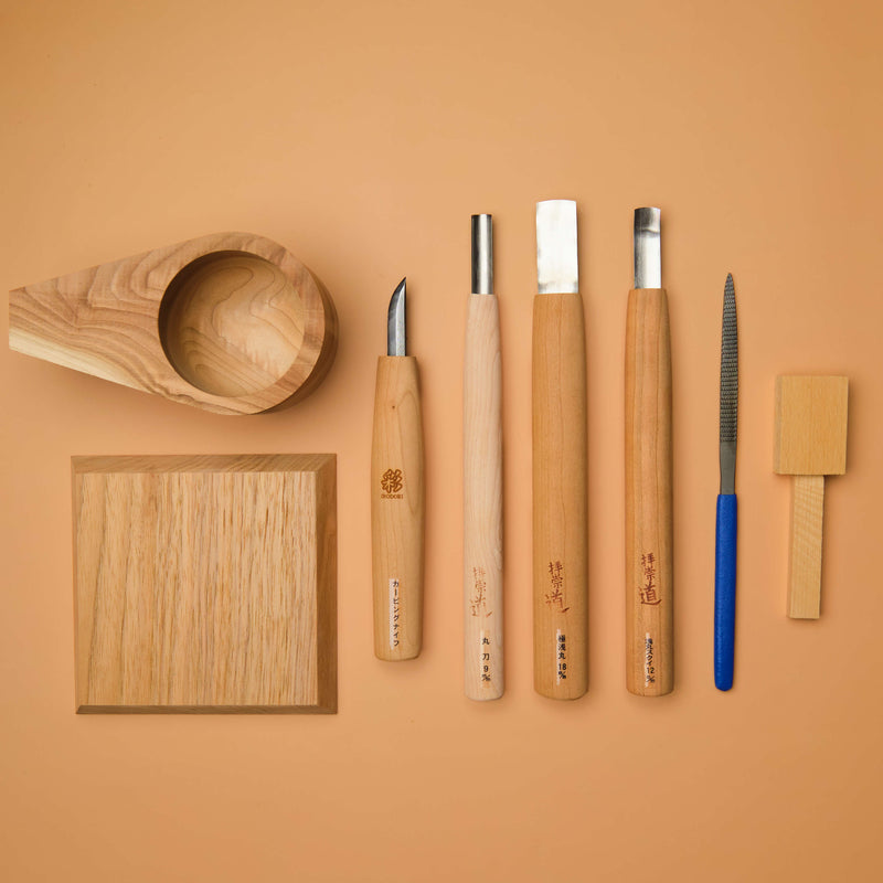 Kuksa - Japanese Cup Carving Kit