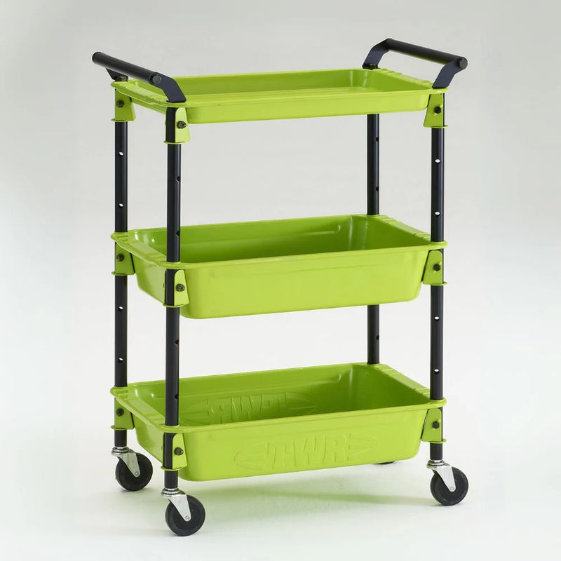 Three-stage tool wagon TWR4 - Kimidori Green