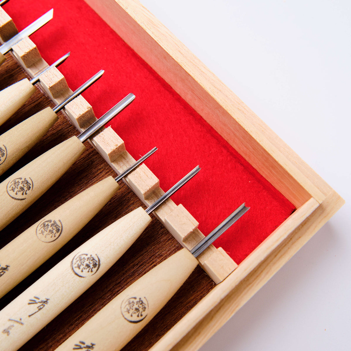 "Tomo" Netsuke Carving Chisels 10 Piece Set