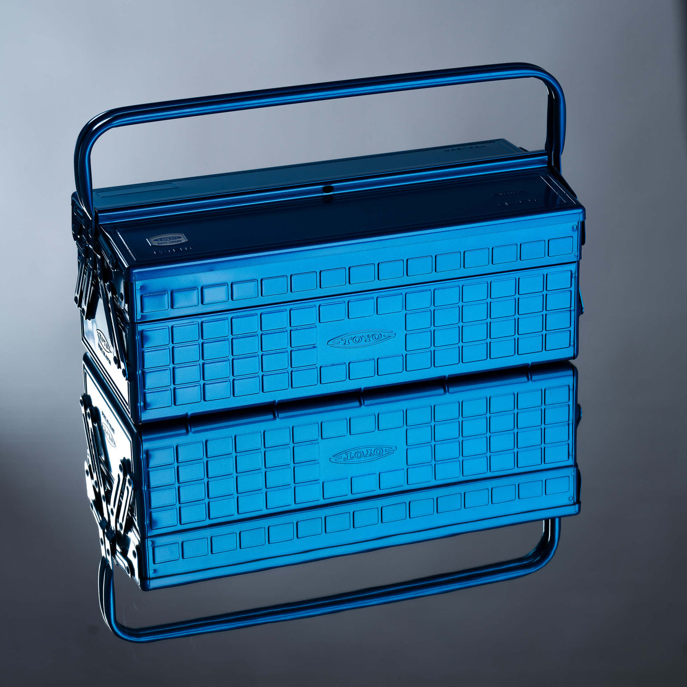 TOYO Cantilever Toolbox GL-470 B (blue)