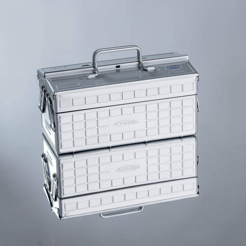 TOYO Cantilever Toolbox ST-350 SV (Silver)