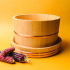 Yamacoh Ohitsu Sawara Wooden Rice Container - Edobitsu