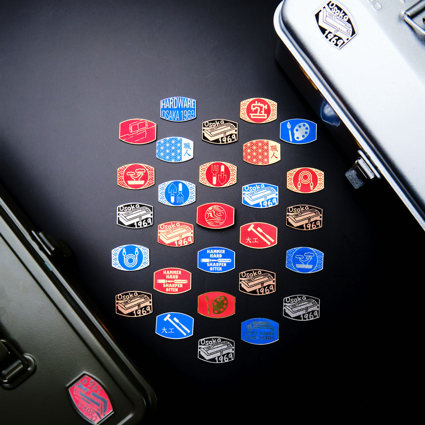 Toyo Steel Badges