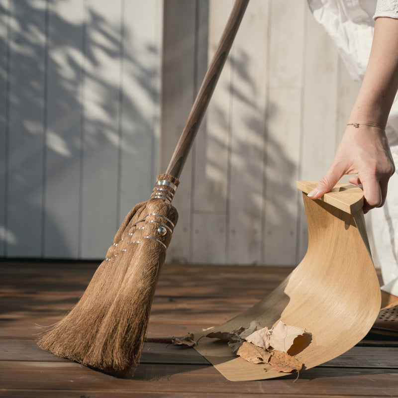 Takada Natural Wood Dustpan - Large
