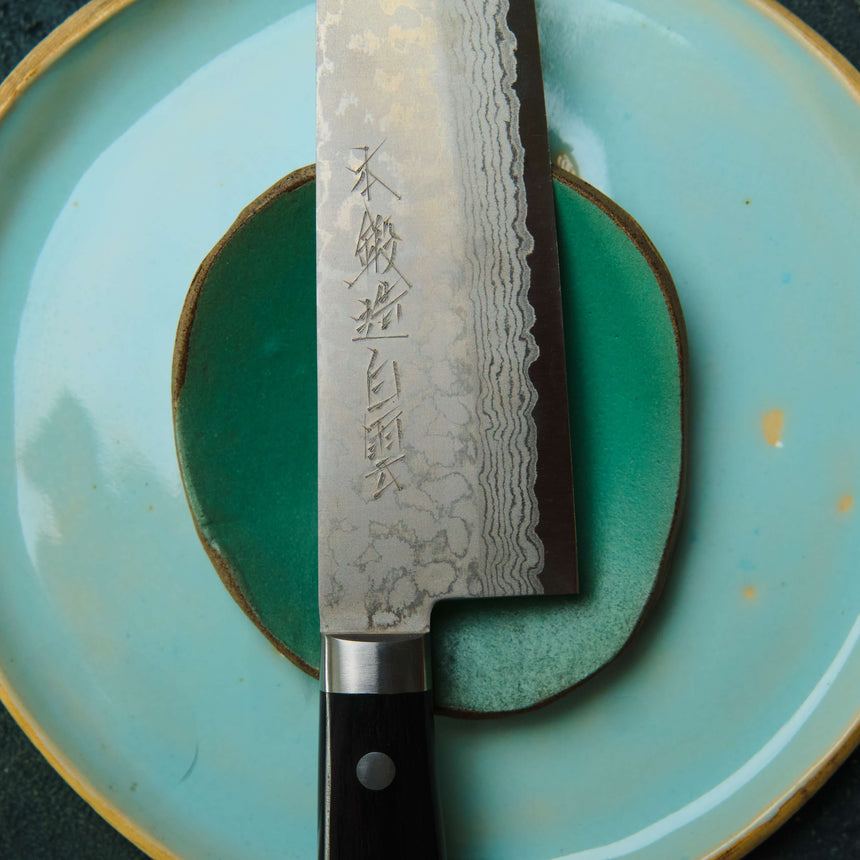 Damascus Knife Trio