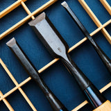 Essential Chisel Set with Roll - 6mm, 12mm, 24mm