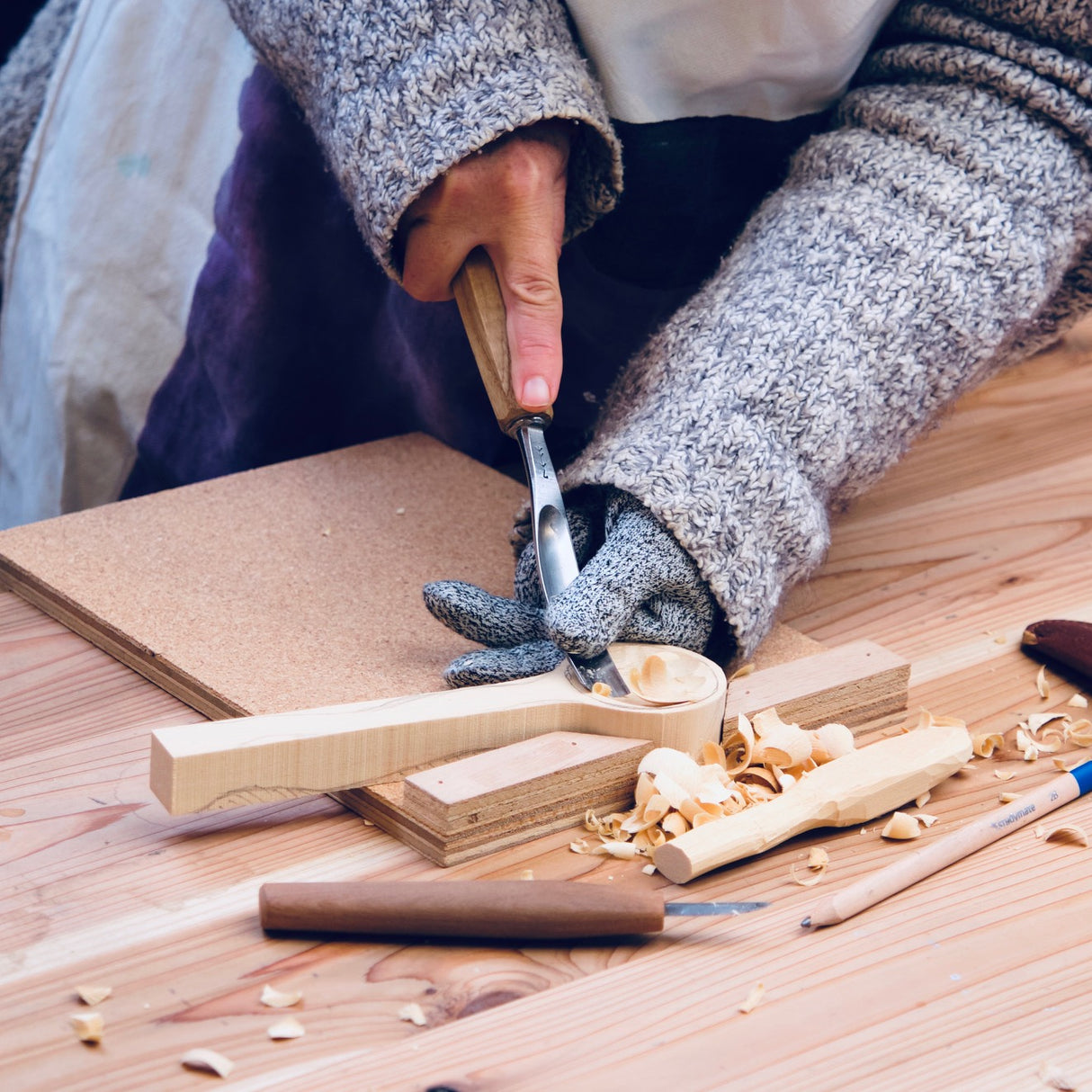 Spoon Carving Workshop with Rachel Shaw