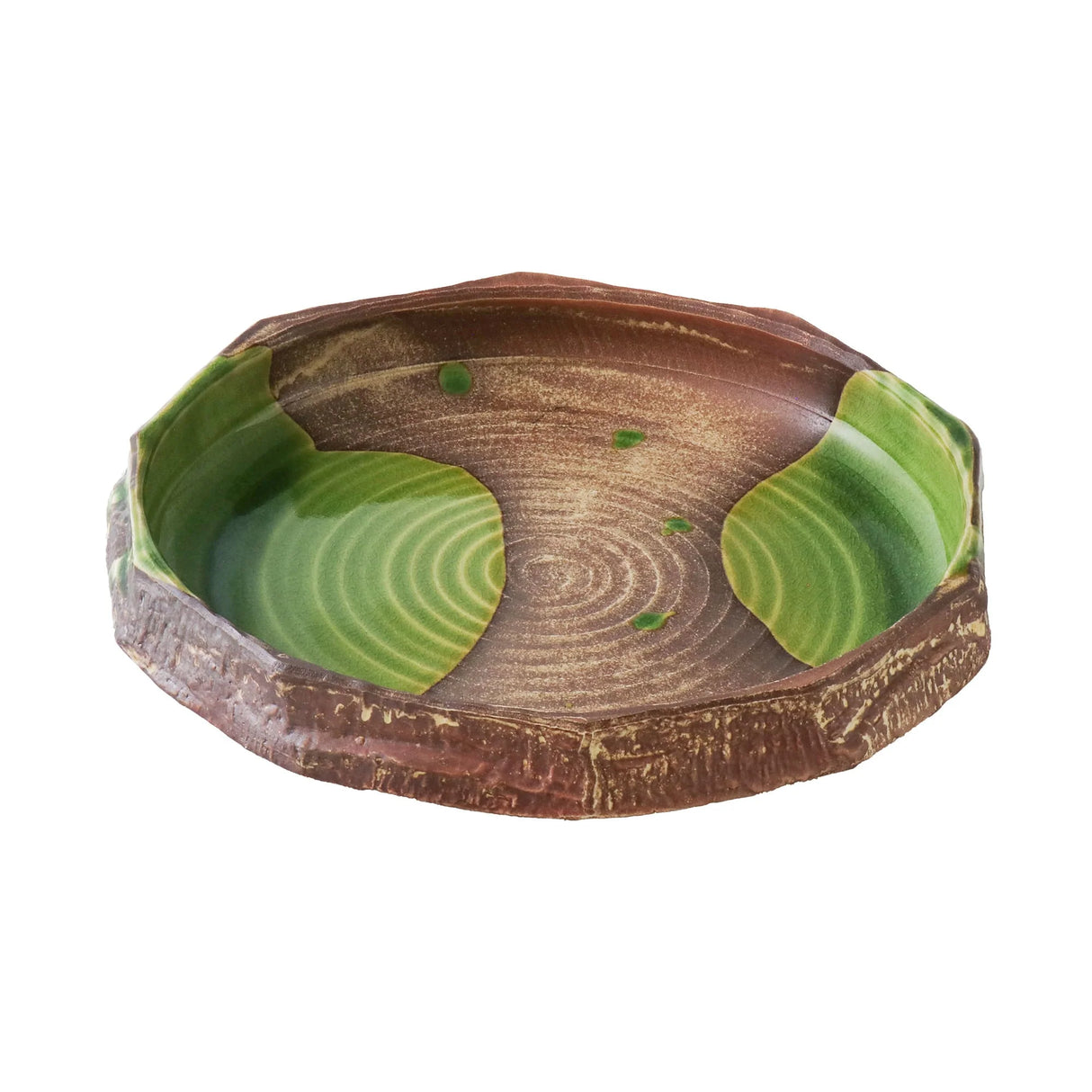 Lily Pad Round Ikebana Vase