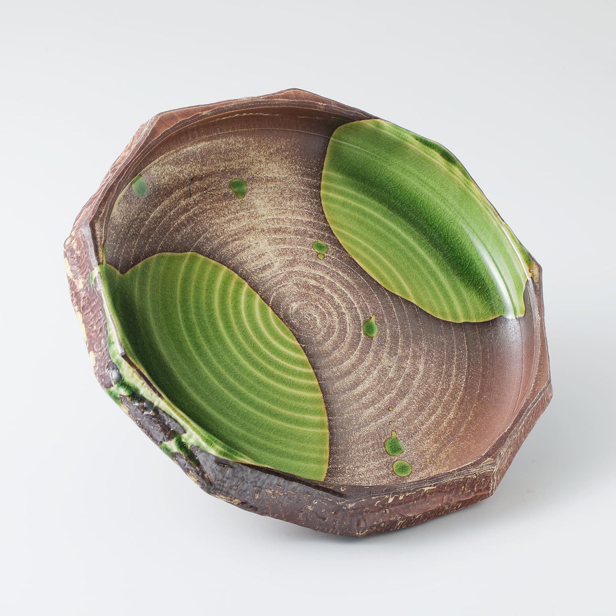 Lily Pad Round Ikebana Vase