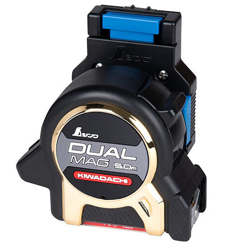5m Convex Dual Mag Measuring Tape with Holder