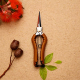 Tan Leather Secateurs & Snips Set
