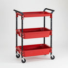 Three-stage tool wagon royal TWR-2R (red) - Toolboxes - Japanese Tools Australia