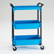 Three-stage tool wagon royal TWR-2SB (Sky blue) - Toolboxes - Japanese Tools Australia
